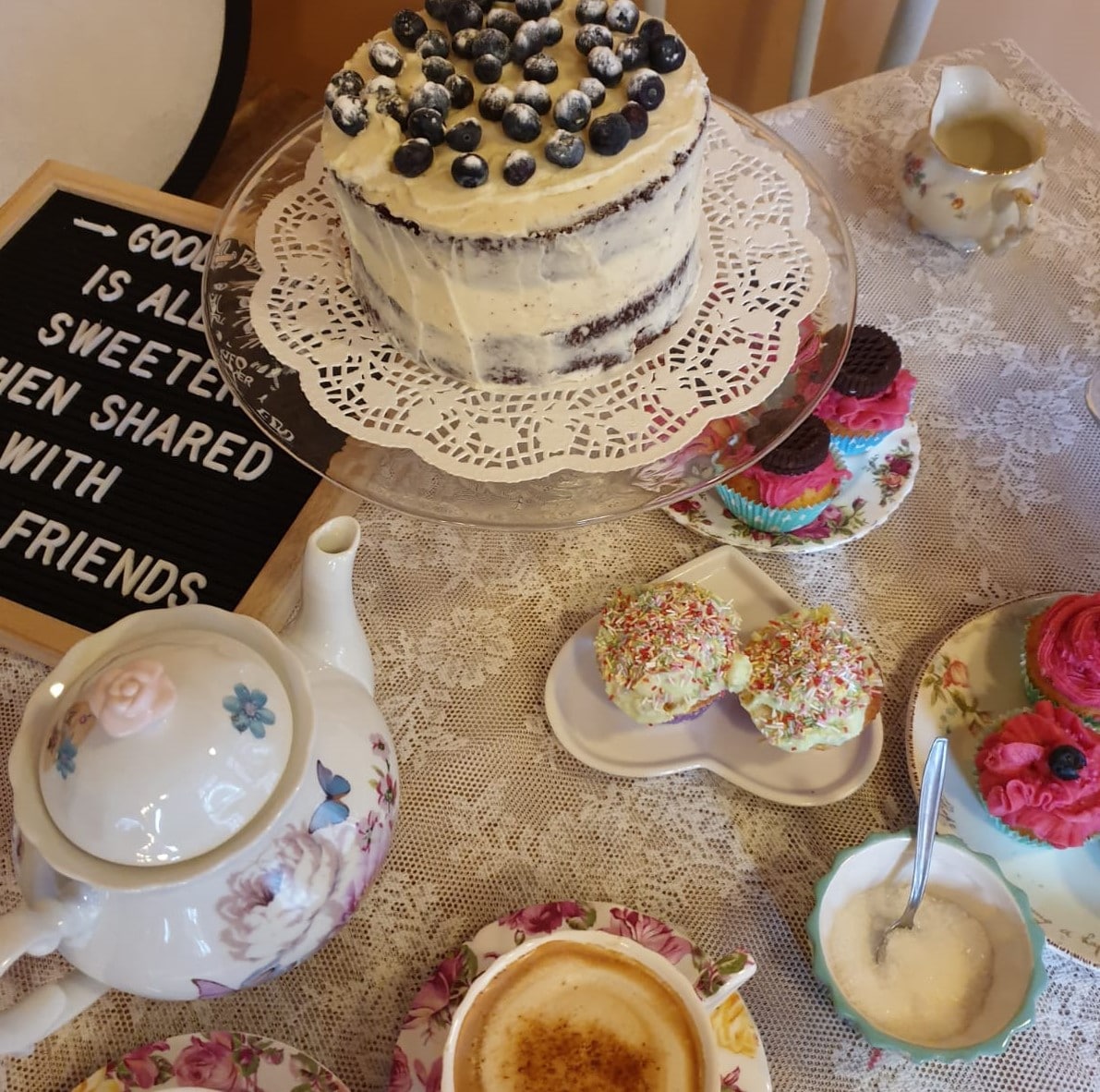 Steppen en High Tea: een zoet genot